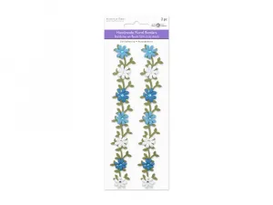 Sky Paper Floral Border Vine 2 pieces, 6.4"